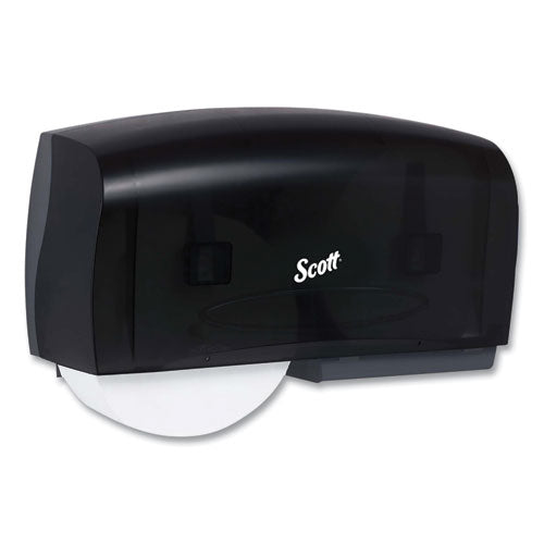 Scott 09608 Essential Coreless Twin Jumbo Roll Tissue Dispenser, 20 X 6 X 11, Black