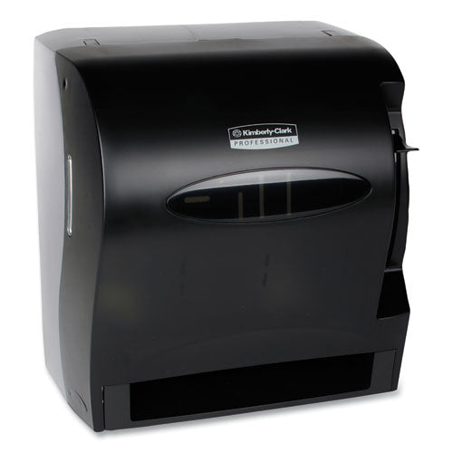 Kimberly-Clark Professional* 09765 Lev-R-Matic Roll Towel Dispenser, 13.3 X 9.8 X 13.5, Smoke