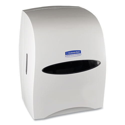 Kimberly-Clark Professional* 09995 Sanitouch Hard Roll Towel Dispenser, 12.63 X 10.2 X 16.13, White