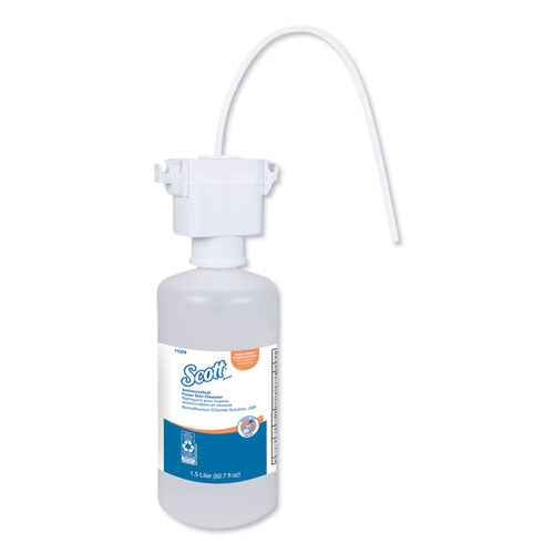 Scott 11279 Antimicrobial Foam Skin Cleanser, Unscented, 1,500 mL Refill, 2/Carton
