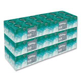 Kleenex KCC 21271 Boutique White Facial Tissue For Business, Pop-Up Box, 2-Ply, 95 Sheets/Box, 6 Boxes/Pack, 6 Packs/Carton