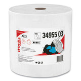 Wypall 34955 X60 Cloths, Jumbo Roll, White, 12 1/2 X 13 2/5, 1100 Towels/roll