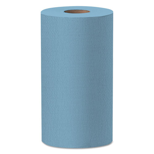 Wypall 35431 X60 Cloths, Small Roll, 19 3/5 X 13 2/5, Blue, 130/rl, 6 Rl/ct
