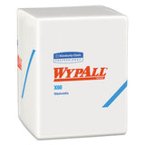 Wypall KCC 41083 General Clean X60 Cloths, 1/4 Fold, 12.5 x 10, White, 70/Pack, 8 Packs/Carton