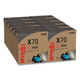 Wypall 41455 X70 Cloths, Pop-Up Box, 9 1/10 X 16 4/5, White, 100/box, 10 Boxes/carton