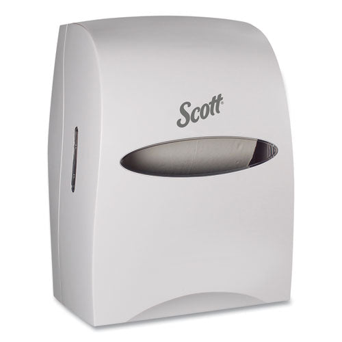 Scott 46254 Essential Manual Hard Roll Towel Dispenser, 13.06 X 11 X 16.94, White
