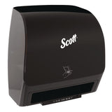 Scott 47196 Slimroll Electronic Towel Dispenser, 12.35 x 7.25 x 11.8, Black