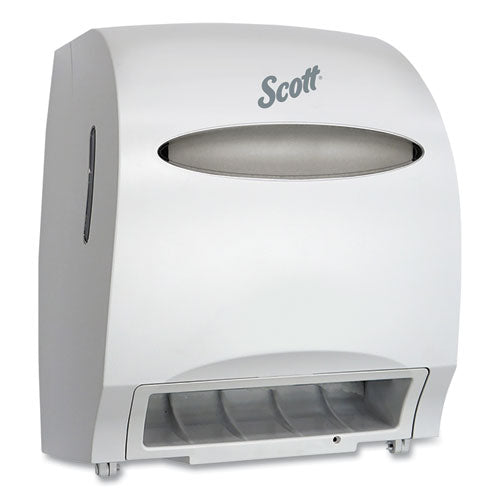 Scott 48858 Essential Electronic Hard Roll Towel Dispenser, 12.7 X 9.57 X 15.76, White