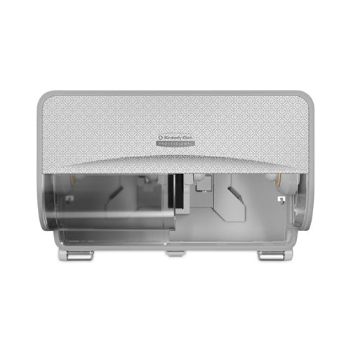 Kimberly-Clark Professional* 53698 ICON Coreless Standard Roll Toilet Paper Dispenser, 8.43 x 13 x 7.25, Silver Mosaic