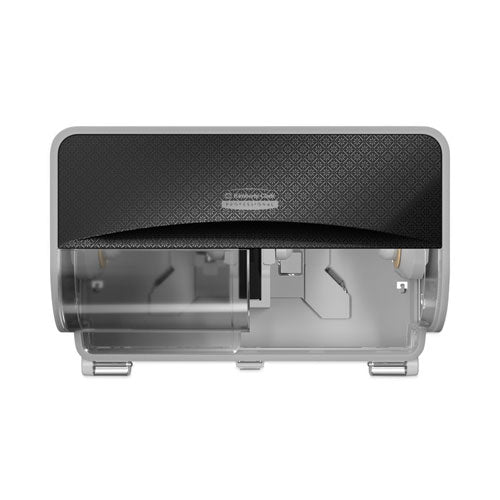 Kimberly-Clark Professional* 58722 ICON Coreless Standard Roll Toilet Paper Dispenser, 8.43 x 13 x 7.25, Black Mosaic