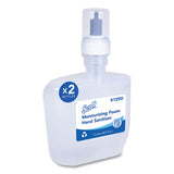 Scott 91590 Pro Moisturizing Foam Hand Sanitizer, 1,200 Ml Cassette, Fruity Cucumber Scent, 2/carton