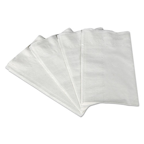 Scott KCC 98200 1/8-Fold Dinner Napkins, 2-Ply, 17 x 14 63/100, White, 300/Pack, 10 Packs/Carton