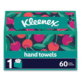Kleenex 38586 Everyday Hand Towels, 1-Ply, 8 x 9.1, White, 60 Towels/Box