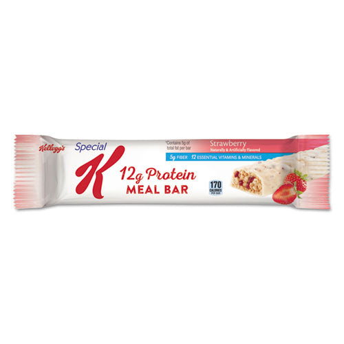 Kellogg's KEE29185 Special K Protein Meal Bar, Strawberry, 1.59 Oz, 8/box
