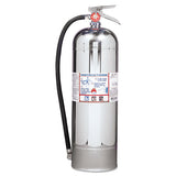 Kidde 466403 ProPlus 2.5 W H2O Fire Extinguisher, 2-A, 2.5 gal, 20.86 lb
