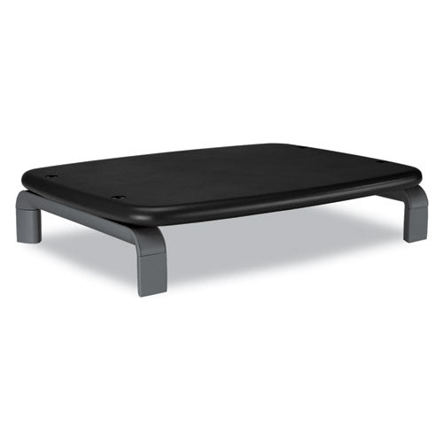 Kensington K60087F Monitor Stand With Smartfit, For 21" Monitors, 11.5" X 9" X 3", Black/gray, Supports 80 Lbs