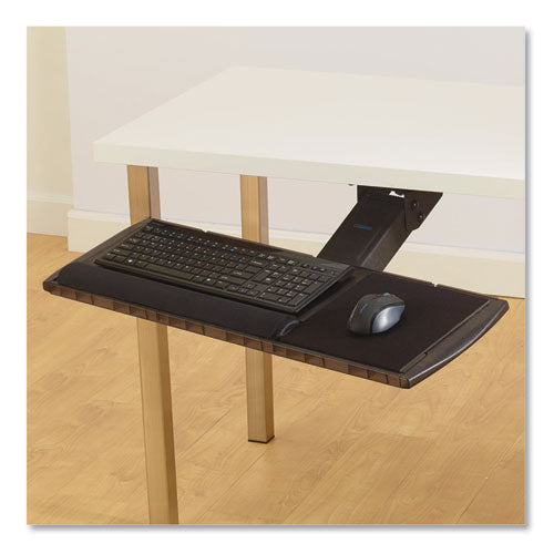 Kensington K60718USF Adjustable Keyboard Platform With Smartfit System, 21.25w X 10d, Black