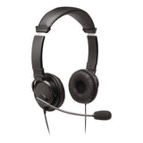Kensington K97603WW Hi-Fi Headphones with Microphone, Black