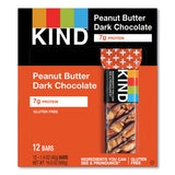 KIND 17256 Plus Nutrition Boost Bar, Peanut Butter Dark Chocolate/protein, 1.4 Oz, 12/box