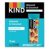 KIND 17828 Fruit And Nut Bars, Almond And Coconut, 1.4 Oz, 12/box