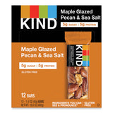 KIND 17930 Nuts And Spices Bar, Maple Glazed Pecan And Sea Salt, 1.4 Oz Bar, 12/box