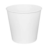 Karat C-FB170W Food Bucket, 170 oz, 8.9" Dia x 8.36"h, White, Paper, 150/Carton