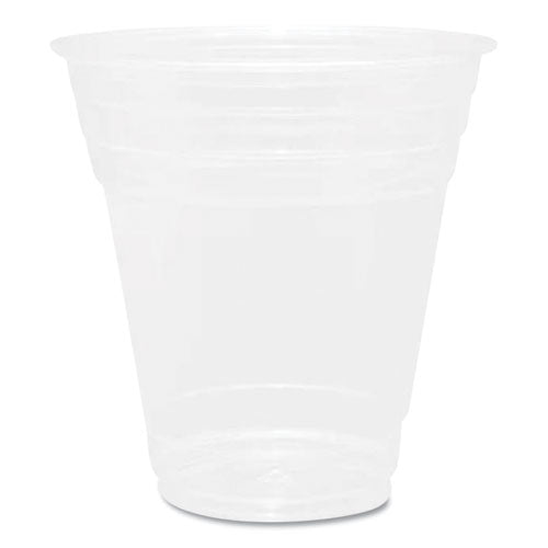 Karat C-KC12 PET Plastic Cups, 98 mm Rim Diameter, 12 oz, Clear, 1,000/Carton