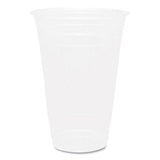 Karat C-KC20 PET Plastic Cups, 20 oz, Clear, 1,000/Carton