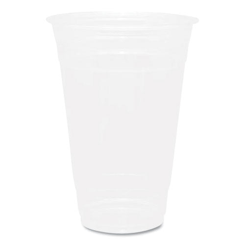 Karat C-KC20 PET Plastic Cups, 20 oz, Clear, 1,000/Carton