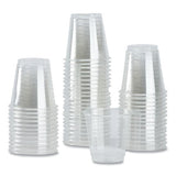 Karat C-KC3 PET Plastic Cups, 3 oz, Clear, 2,500/Carton