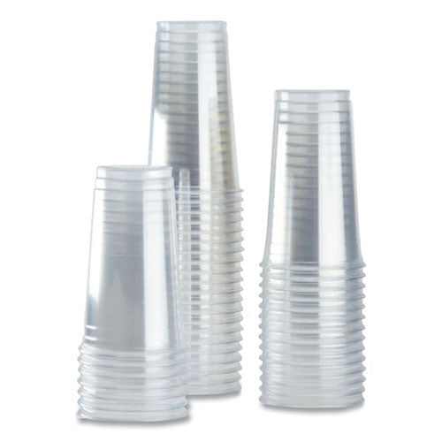 Karat C-KC32 PET Plastic Cups, 32 oz, Clear, 300/Carton