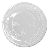 Karat C-KC78TS-NH PET Lids, Fits 8 oz to 10 oz Cold Cups, No Hole Flat Lid, Clear, 1,000/Carton