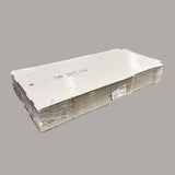 Karat FP-PBF16W Corrugated Paper Boxes, 16 x 16 x 1.97, White/Kraft, 50/Carton