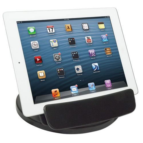 Kantek TS680 Rotating Desktop Tablet Stand, Black