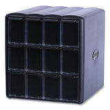 Flavia 25200002 Four Column Merchandiser, 12 Compartments, 15.2 x 17.2 x 16.3, Black