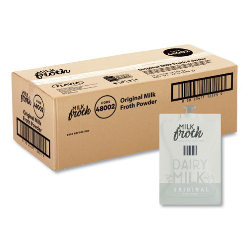 Flavia 48002 Dairy Milk Froth Powder Freshpack, Original, 0.46 oz Pouch, 72/Carton