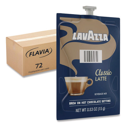 Flavia 48688 Lavazza Classic Latte, Classic, 0.53 oz Pouch, 72/Carton
