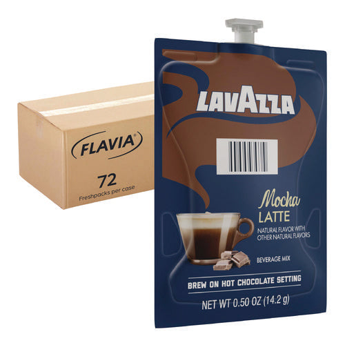 Flavia 48690 Lavazza Mocha Latte, Mocha, 0.5 oz Pouch, 72/Carton