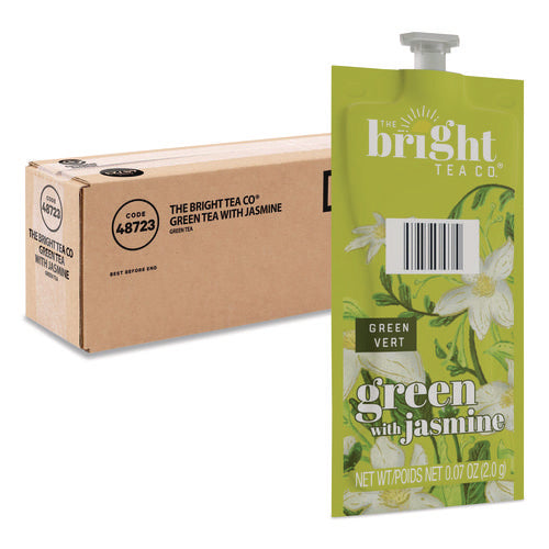 Flavia 48723 The Bright Tea Co. Green with Jasmine Tea Freshpack, Green with Jasmine, 40/Carton