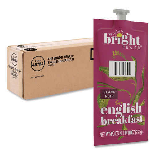 Flavia 48724 The Bright Tea Co. English Breakfast Black Tea Freshpack, English Breakfast, 40/Carton