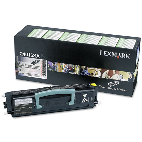 Lexmark 24015SA 24015sa Return Program Toner, 2,500 Page-Yield, Black
