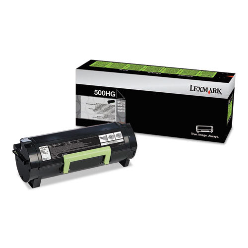 Lexmark 50F0H0G 50f0h0g Unison High-Yield Toner, 5,000 Page-Yield, Black