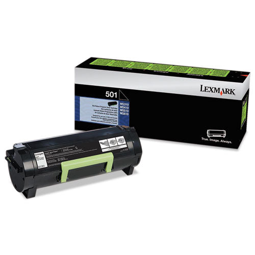 Lexmark 50F1000 50f1000 Return Program Toner, 1,500 Page-Yield, Black