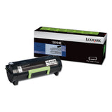 Lexmark 50F1H0E 50f1h0e Return Program High-Yield Toner, 5,000 Page-Yield, Black