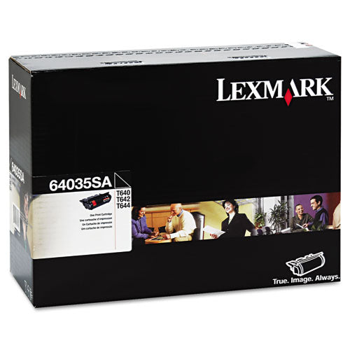 Lexmark 64035SA 64035sa Toner, 6,000 Page-Yield, Black