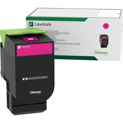 Lexmark 70C00MG 70C00MG Return Program Toner, 1,000 Page-Yield, Magenta