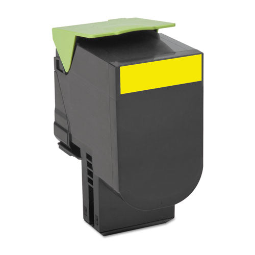 Lexmark 70C1HY0 70c1hy0 Return Program High-Yield Toner, 3,000 Page-Yield, Yellow