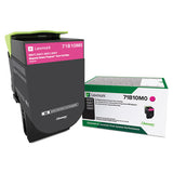 Lexmark 71B10M0 71b10m0 Unison Toner, 2,300 Page-Yield, Magenta