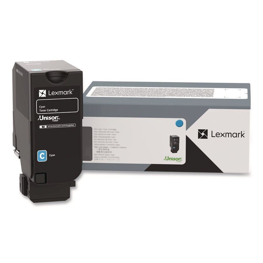 Lexmark 71C00CG 71C00CG Toner, 5,000, Page-Yield, Cyan