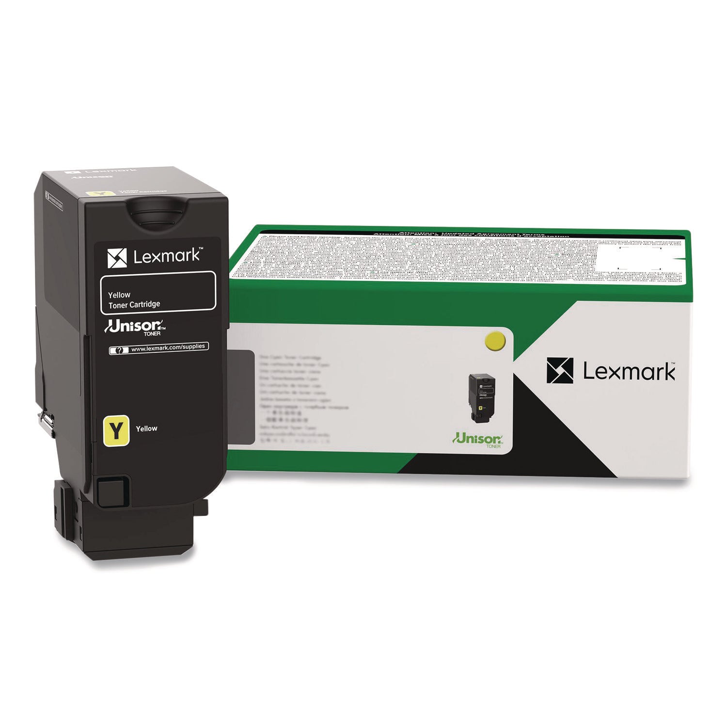 Lexmark 71C00YG 71C00YG Toner, 5,000, Page-Yield, Yellow